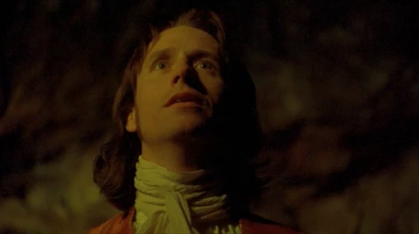 Linus Roache as Coleridge, discovering Xanadu