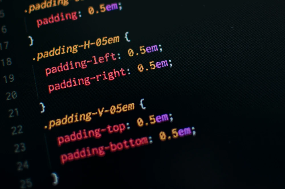 A random sample of CSS. Thanks to Pankaj Patel - Courtesy of Unsplash Images.