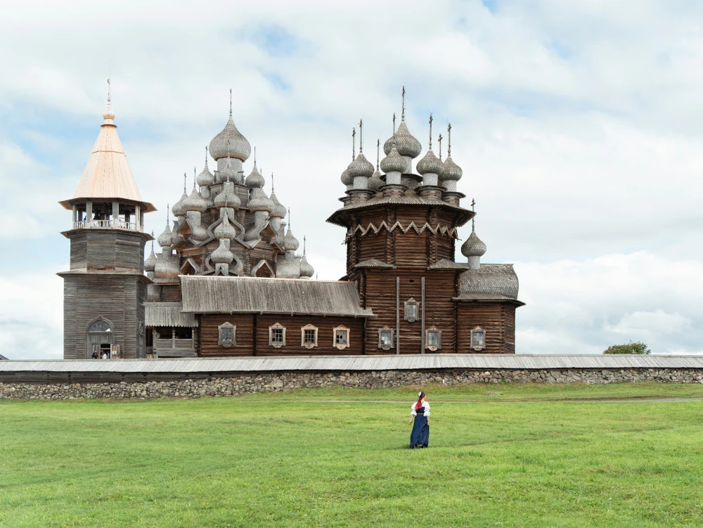 Church (monastery?) in Kizhi, Karelia. Thanks to Evgeny Matveev - Courtesy of Unsplash Images.